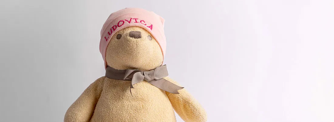 Personalizza il berretto del tuo bambino ricamando il suo nome