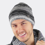 Cappello da uomo rigato ultra-morbido - Colombo Milano 1911 dettaglio