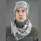Modello - Cappello da uomo bicolore casual