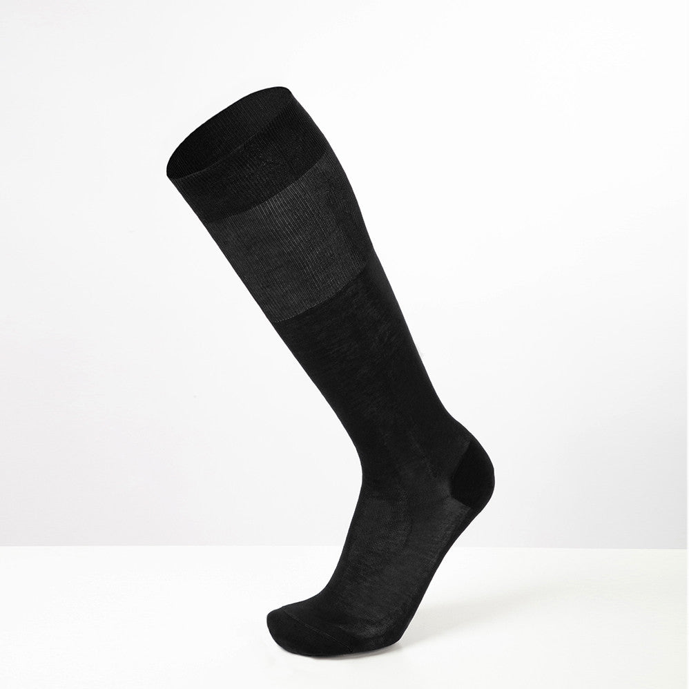 Calze lunghe rasata fresh & dry - Colombo Milano 1911 - indossata nero