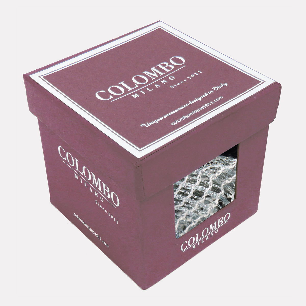 Sciarpa in viscosa con lurex - in Scatola regalo