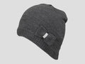 Grigio - berretto donna - cappello tricot con fiocco a maglia con strass