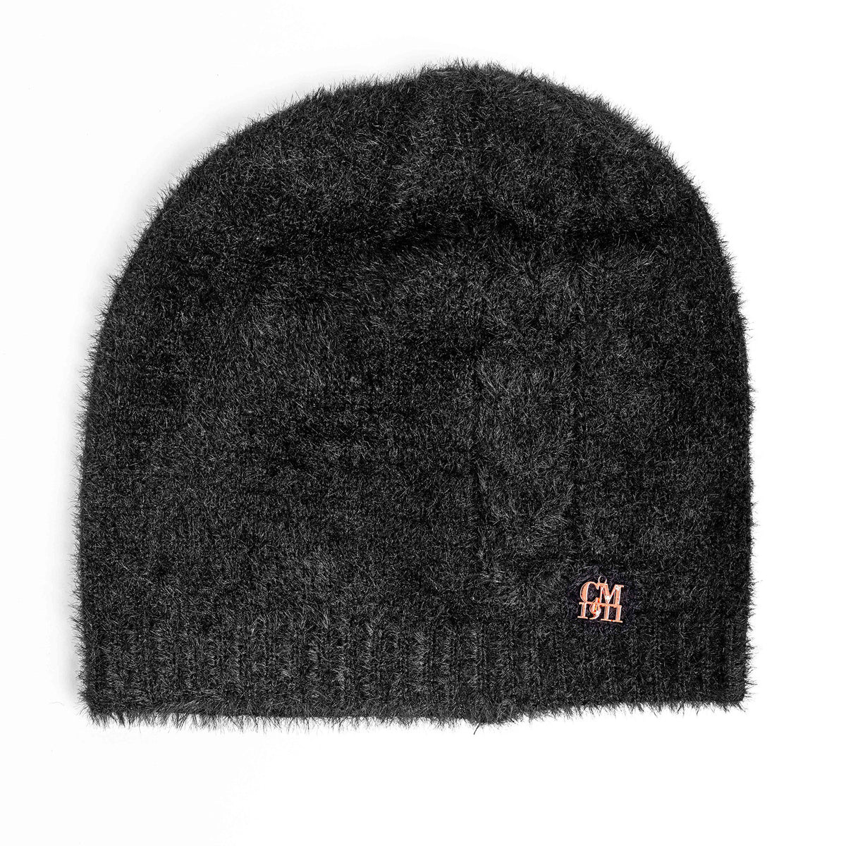 Cappello e sciarpa ad anello nero pelosi - cappello