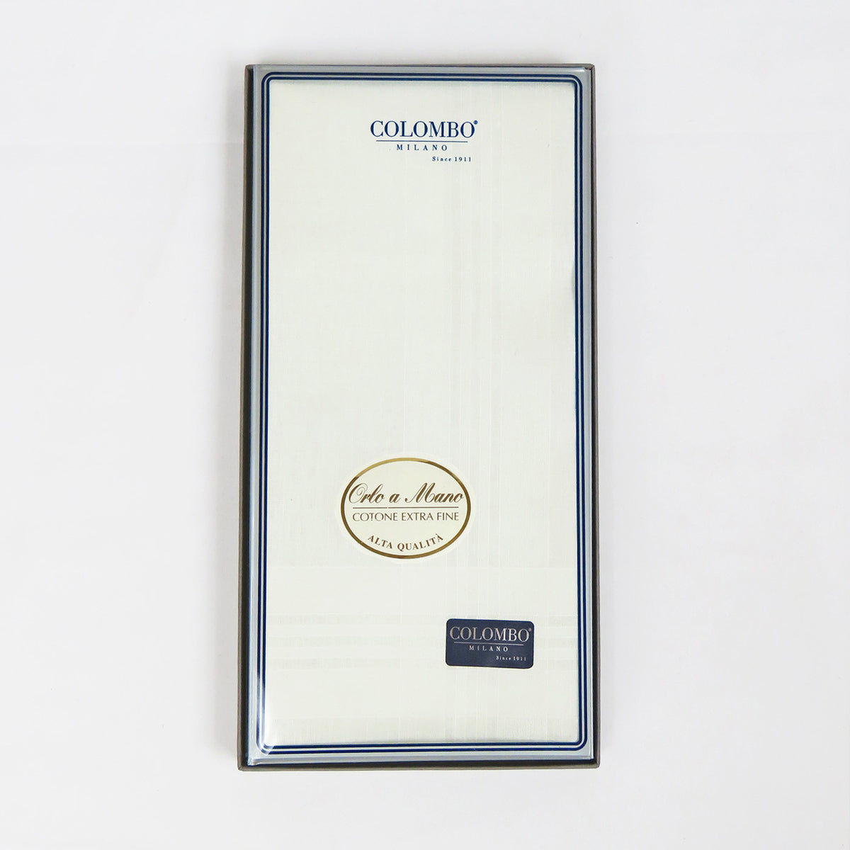 Lino - fazzoletto made in Italy 100% Lino con Orlo a Mano scatola