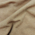 Maglia in modal e cashmere ultralight - maniche lunghe collo alto toffee dettaglio