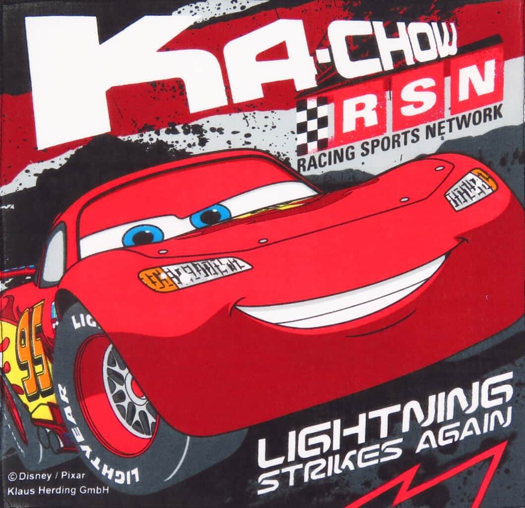 Nero - Cars - fazzoletto di cotone Disney con Saetta Mcqueen