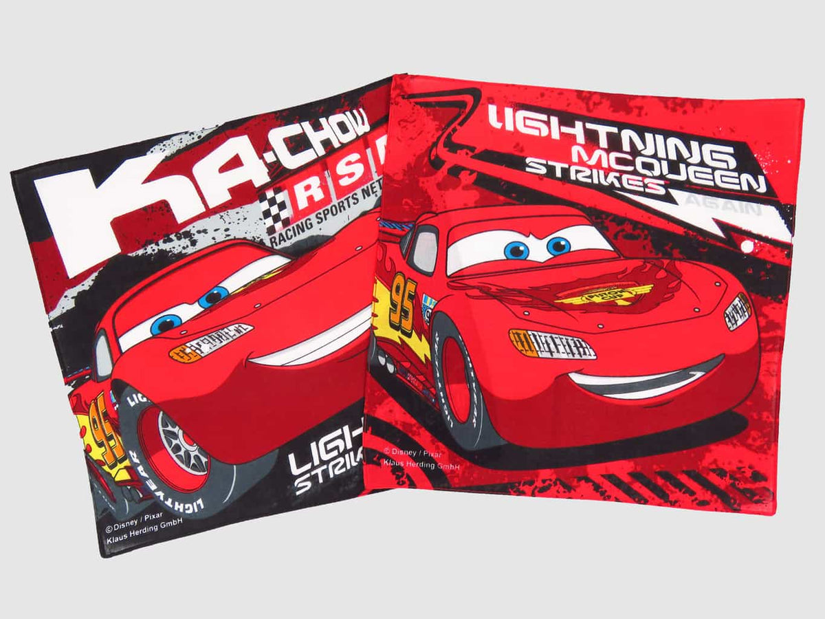 Varianti - Cars - Due fazzoletti di cotone Disney con Saetta Mcqueen