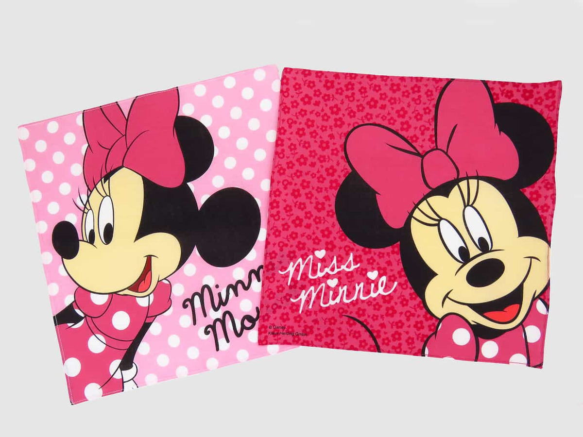 Varianti - Minnie - fazzoletti di cotone Disney rosa