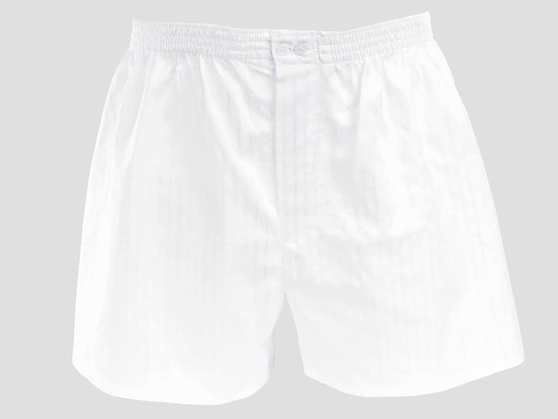 Modello - Kent - Boxer da uomo in cotone bianchi