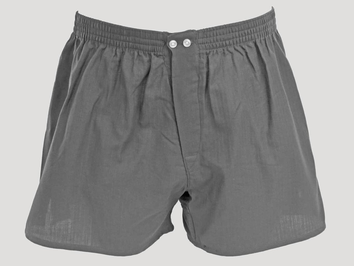 Kent - Boxer da uomo in cotone grigi