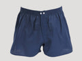 Kent - Boxer da uomo in cotone blu