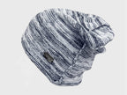 Blu- Cappello da uomo bicolore casual